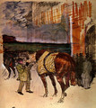 The fence weight - Henri De Toulouse-Lautrec