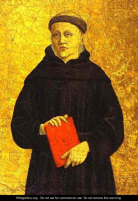 Augustinian Saint - Piero della Francesca