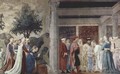 Adoration of the Holy Wood - Piero della Francesca