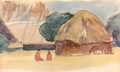 Watercolor 43 - Paul Gauguin