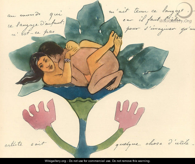 Watercolor 39 - Paul Gauguin