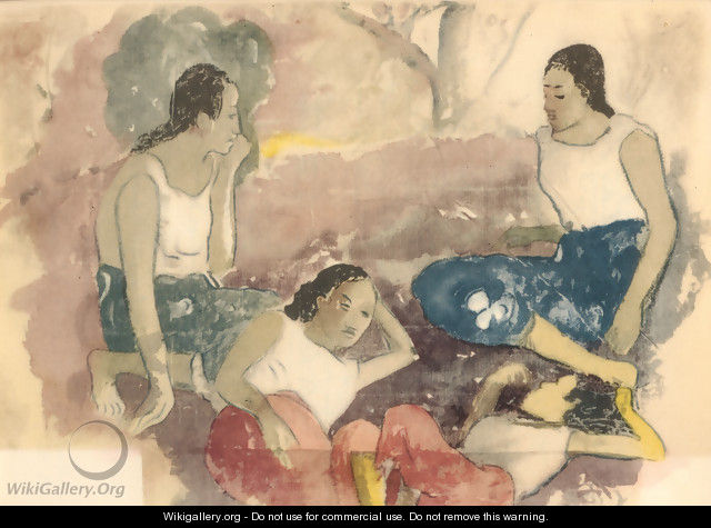 Watercolor 34 - Paul Gauguin