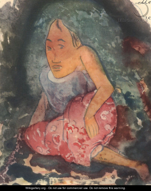 Watercolor 28 - Paul Gauguin