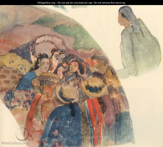 Watercolor 27 - Paul Gauguin