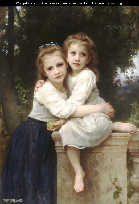 Deux Soeurs [Two Sisters] - William-Adolphe Bouguereau