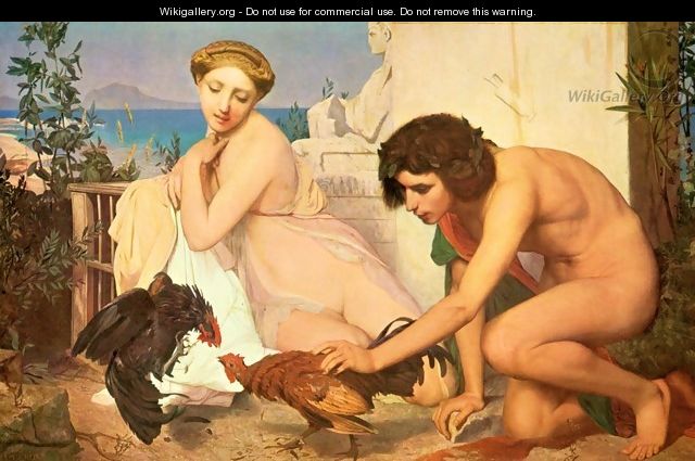 Un Combat de Coqs - Jean-Léon Gérôme