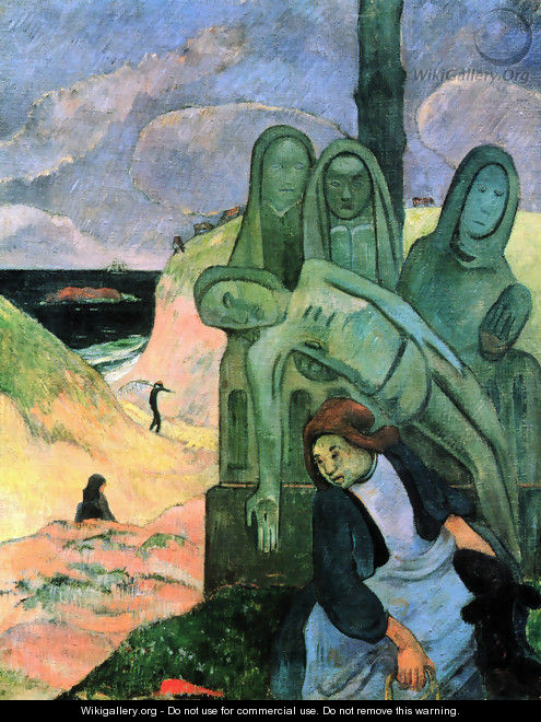The green Christ - Paul Gauguin