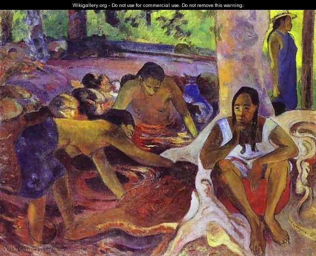 The Fisherwomen Of Tahiti - Paul Gauguin