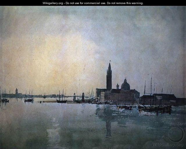 San Giorgio Maggiore at Dawn - Joseph Mallord William Turner