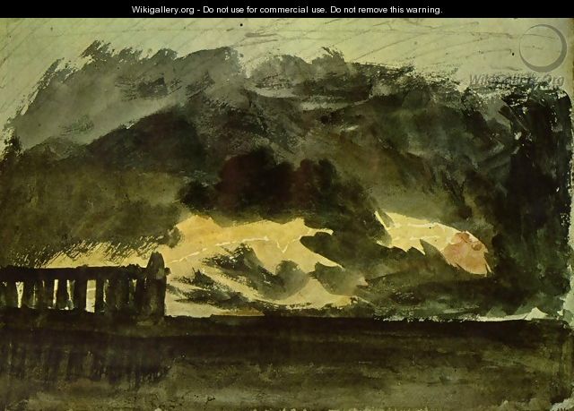 Paestrum in the storm - Joseph Mallord William Turner
