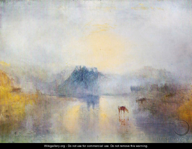 Dawn in Norham Castle - Joseph Mallord William Turner