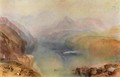 The Vierwaldstaetter lake - Joseph Mallord William Turner
