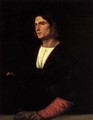 Young Man with Cap and Gloves - Tiziano Vecellio (Titian)