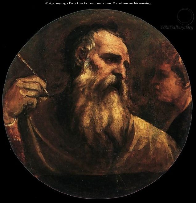 St Matthew - Tiziano Vecellio (Titian)