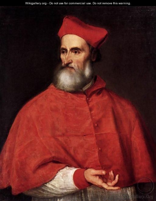 Portrait of Pietro Bembo - Tiziano Vecellio (Titian)