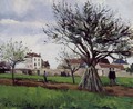 Apple Trees at Pontoise (The Home of Pere Gallien) - Camille Pissarro