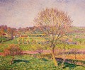 Tree Tree at Eragny - Camille Pissarro