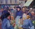The Market at Gisors 1 - Camille Pissarro