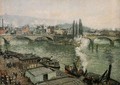The Coast at Vaches-Bazincourt (2) - Camille Pissarro