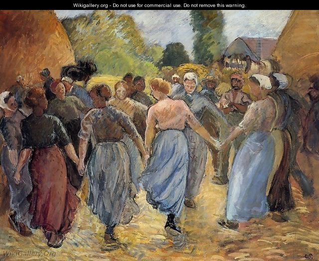 La Ronde 1 - Camille Pissarro
