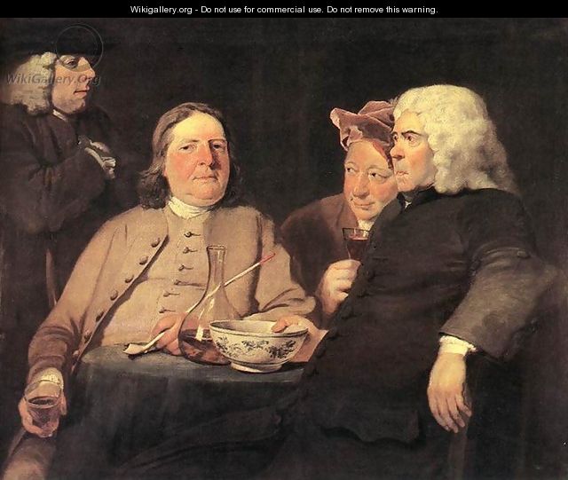 Mr. Oldham and his Friends c. 1750 - Joseph Highmore