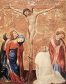 Christ On The Cross With A Carthusian Monk 1389-95 - Jean de Beaumetz