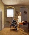 Caspar David Friedrich in his Studio 1811 - Georg Friedrich Kersting