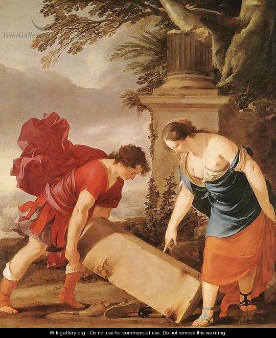 Theseus and Aethra 1635-40 - Laurent De La Hire