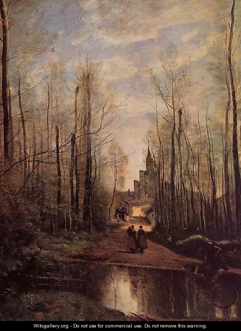 The Church of Marissel - Jean-Baptiste-Camille Corot