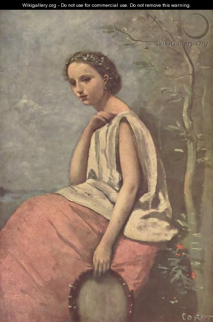 La Zingara - Jean-Baptiste-Camille Corot