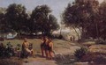 Homer and the Shepherds - Jean-Baptiste-Camille Corot