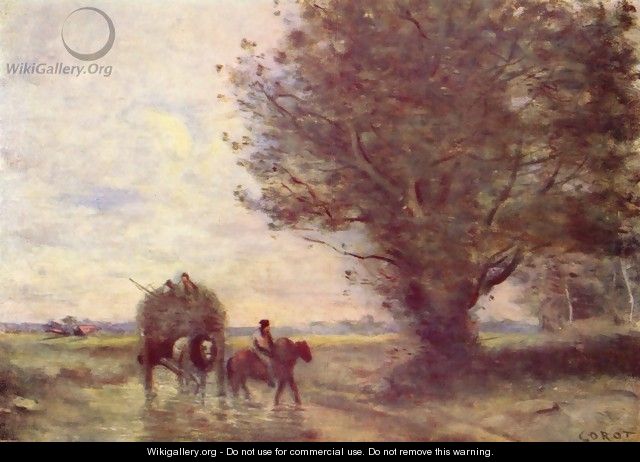 Heuwagen - Jean-Baptiste-Camille Corot