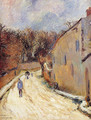 Osny, rue de Pontoise, Winter - Paul Gauguin