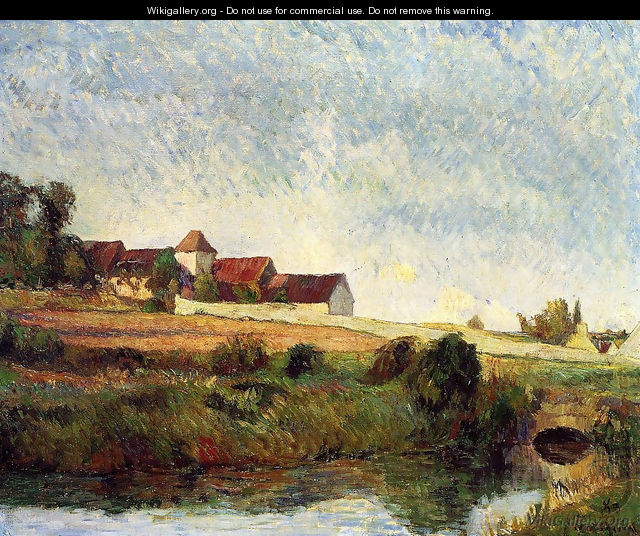 La Groue Farm, Osny - Paul Gauguin