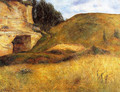 Chou Quarry, Hole in the Cliff - Paul Gauguin