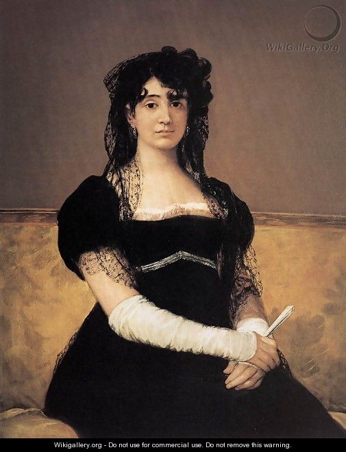 Portrait of Antonia Zárate - Francisco De Goya y Lucientes