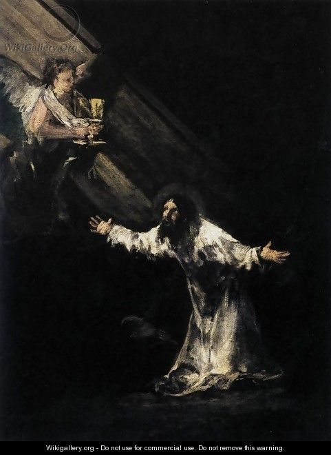 Christ on the Mount of Olives - Francisco De Goya y Lucientes