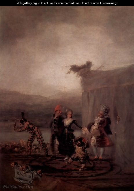 Strolling Players - Francisco De Goya y Lucientes