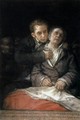 Self-Portrait with Doctor Arrieta - Francisco De Goya y Lucientes