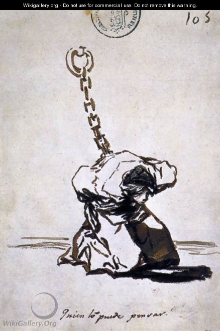 Who Can Think of It - Francisco De Goya y Lucientes