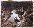 War scene - Francisco De Goya y Lucientes