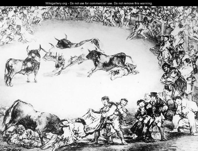 Spanish Entertainment - Francisco De Goya y Lucientes