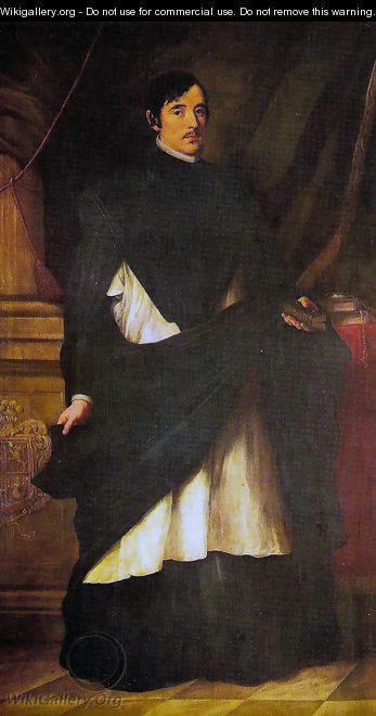 Portrait of Fray Miranda - Bartolome Esteban Murillo