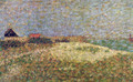 The away Samson in Grandcamp - Georges Seurat