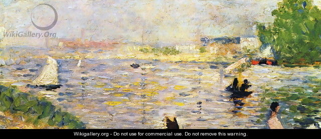 Bathing at Asnieres 6 - Georges Seurat