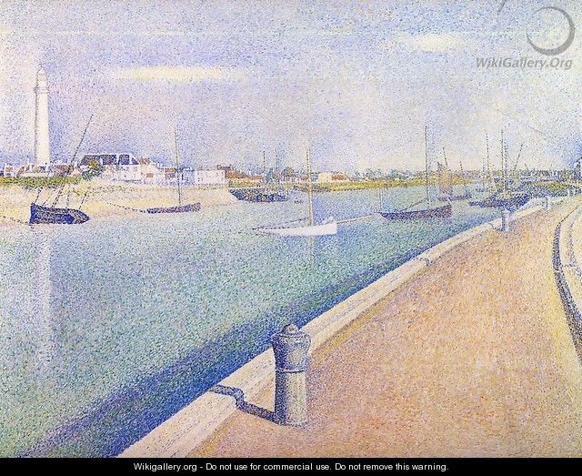 The Channel at Gravelines, Petit-Fort-Philippe - Georges Seurat