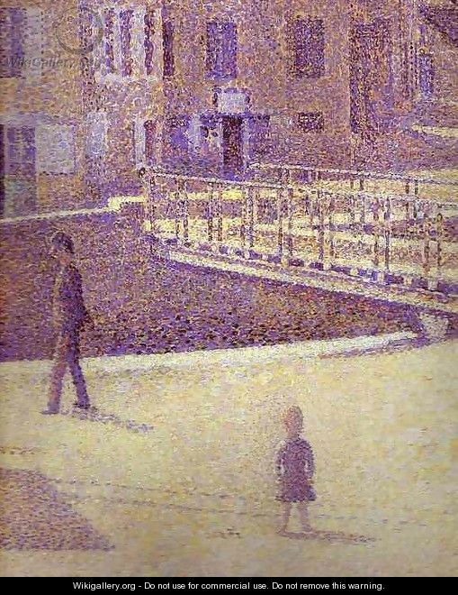 Port-en-Bessin1 (detail) - Georges Seurat