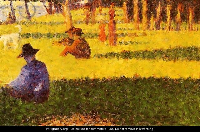 La Grande Jatte 9 - Georges Seurat
