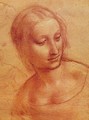 Head of a Woman 1510-11 - Leonardo Da Vinci