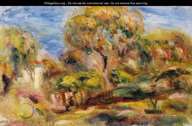 Landscape 8 2 - Pierre Auguste Renoir